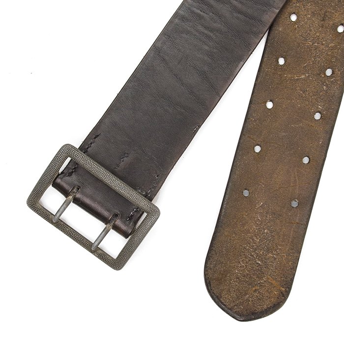 PMA19 Black leather officer's belt — image 5