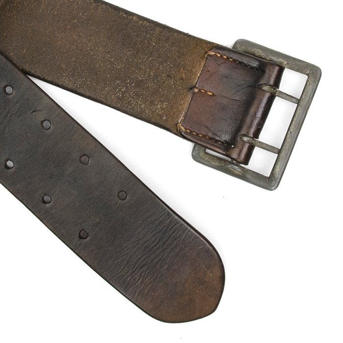 PMA19 Black leather officer's belt — image 6