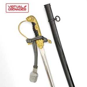 YAA2 Excellent Heer officer's sword F.W. Höller Model 21 with …