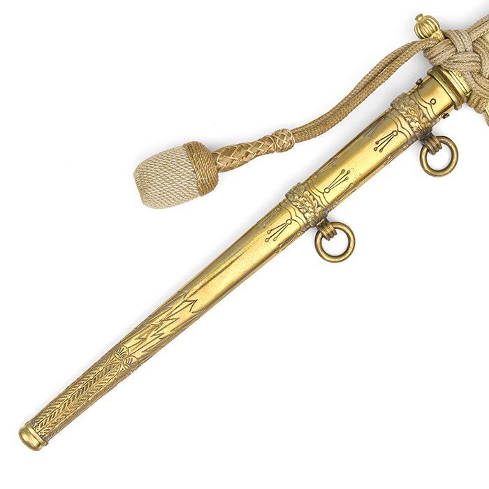 FTA3 Beautiful Paul Weyersberg made Kriegsmarine officer's dagger with portepee — image 11