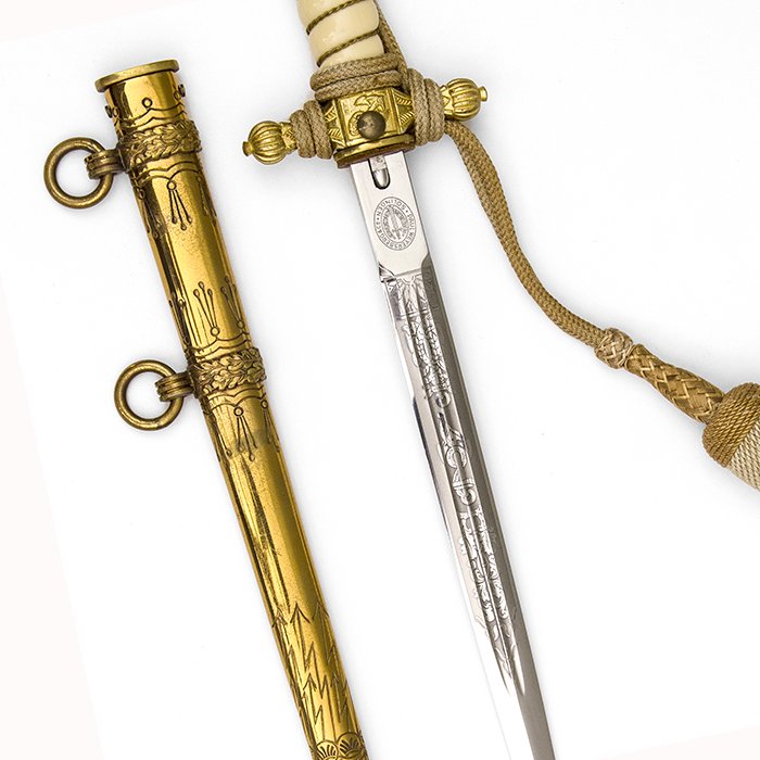 FTA3 Beautiful Paul Weyersberg made Kriegsmarine officer's dagger with portepee — image 16