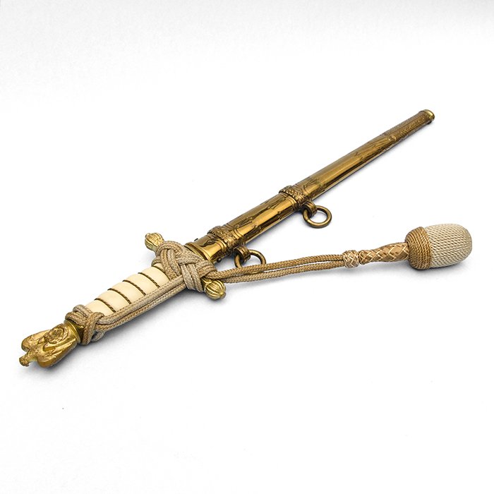 FTA3 Beautiful Paul Weyersberg made Kriegsmarine officer's dagger with portepee — image 3