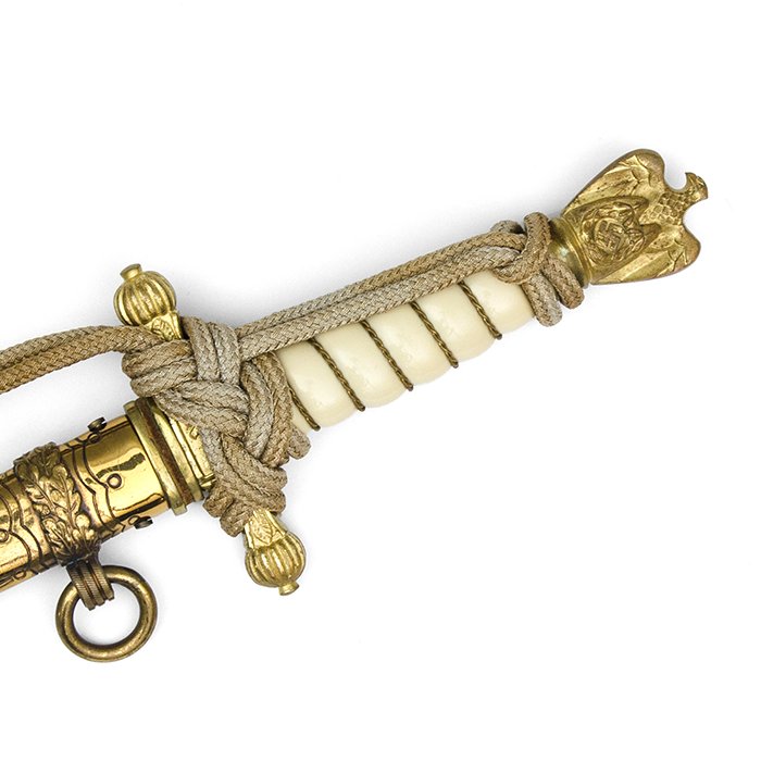 FTA3 Beautiful Paul Weyersberg made Kriegsmarine officer's dagger with portepee — image 5