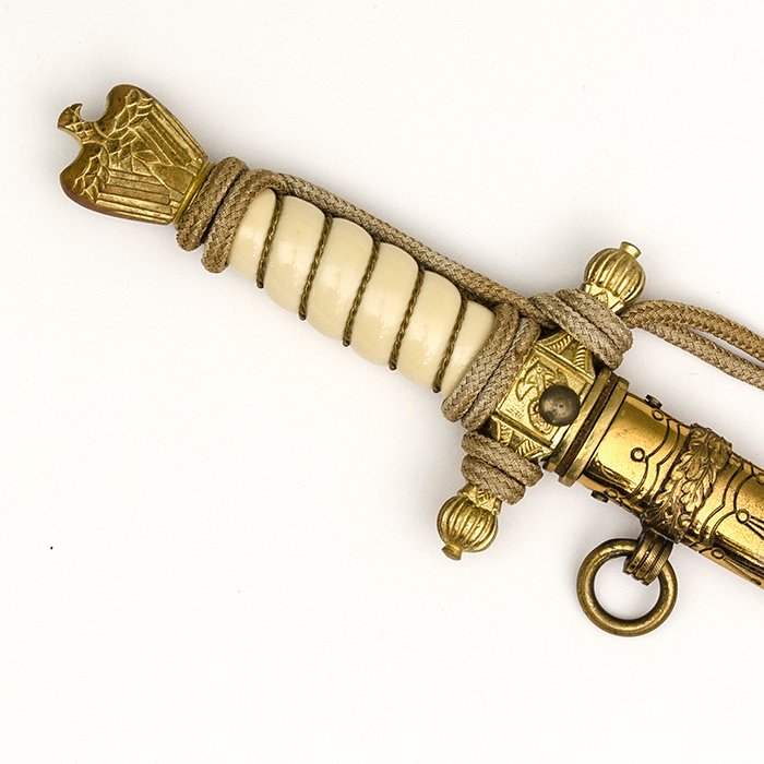 FTA3 Beautiful Paul Weyersberg made Kriegsmarine officer's dagger with portepee — image 7