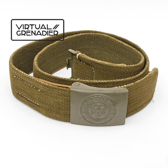 SMA31 Heer EM tropical buckle and webbed belt — image 2