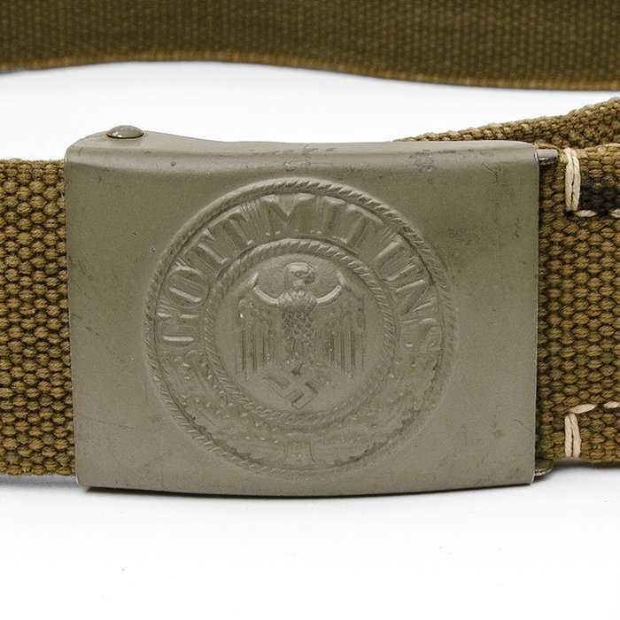 SMA31 Heer EM tropical buckle and webbed belt — image 5