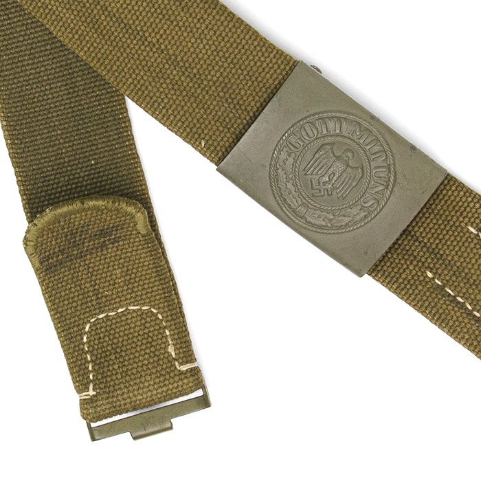 SMA31 Heer EM tropical buckle and webbed belt — image 6