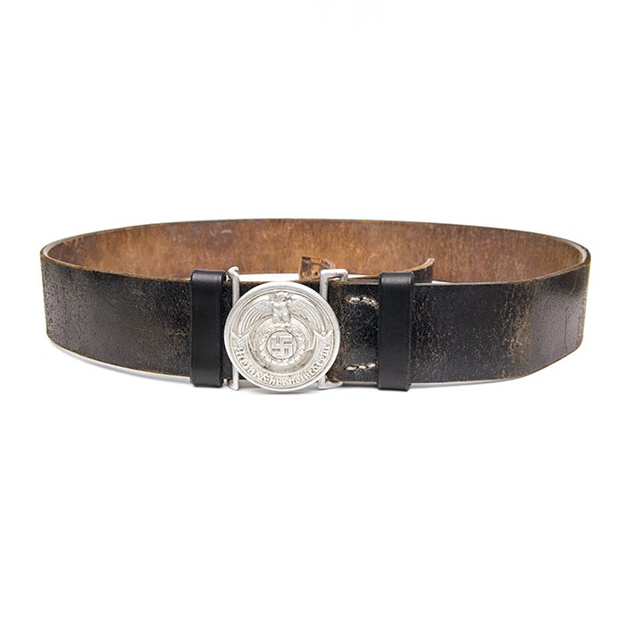 TEA3 SS officer's belt and aluminum buckle — image 5