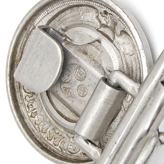 TEA3 SS officer's belt and aluminum buckle — image 8