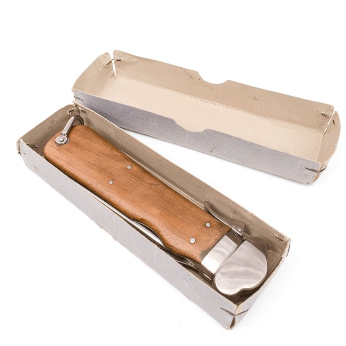 MAA14 Luftwaffe gravity knife in its original issue box — image 2