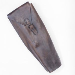 VHA1 Black leather wire cutter pouch marked for use by …