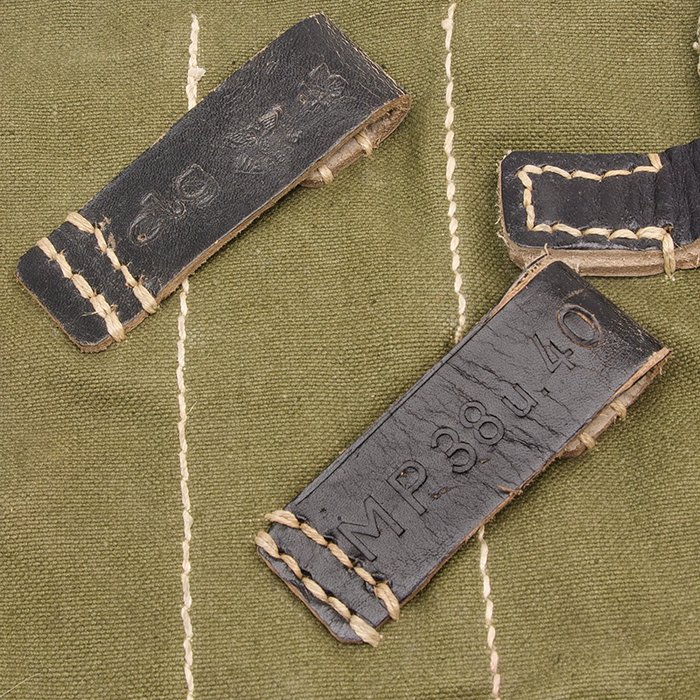 ACE2 Matched pair of unissued MP40 magazine pouches — image 12
