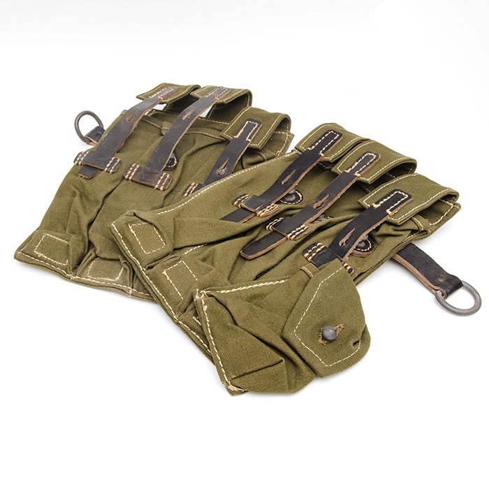 ACE2 Matched pair of unissued MP40 magazine pouches — image 3
