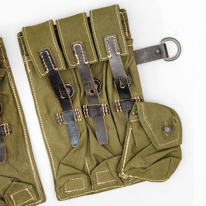 ACE2 Matched pair of unissued MP40 magazine pouches — image 6