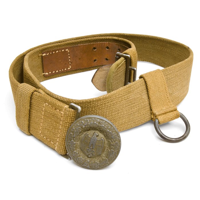 BUA2 Heer officer's tropical belt and buckle set — image 4