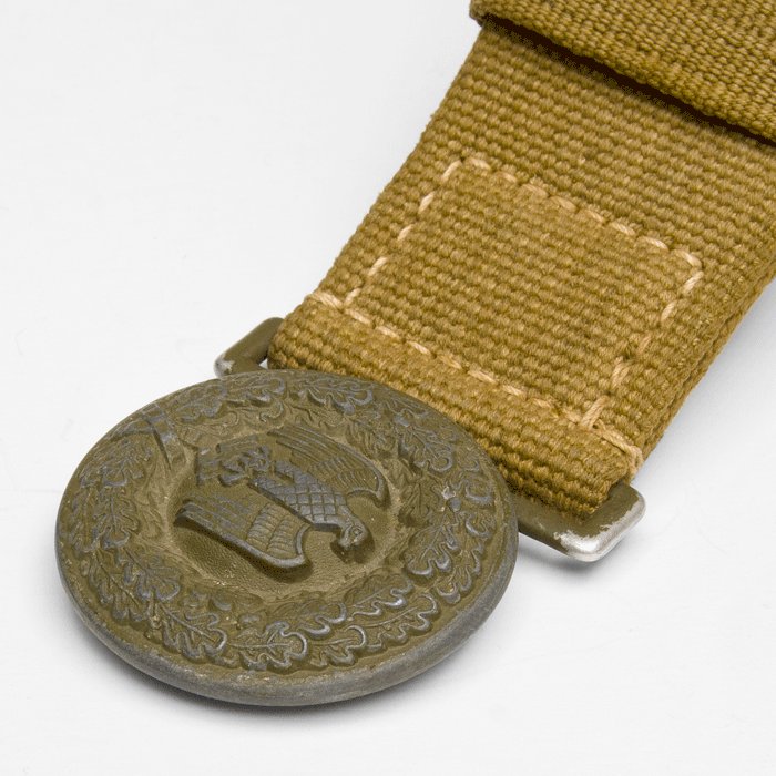 BUA2 Heer officer's tropical belt and buckle set — image 8