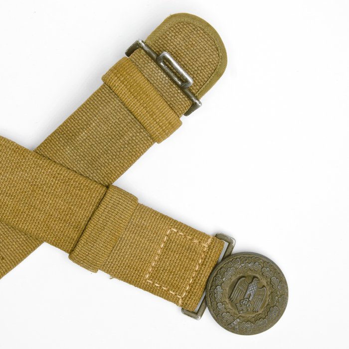 BUA2 Heer officer's tropical belt and buckle set — image 9