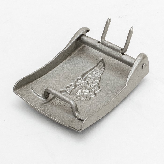 SWA2 Unissued second type Luftschutz EM belt buckle — image 4