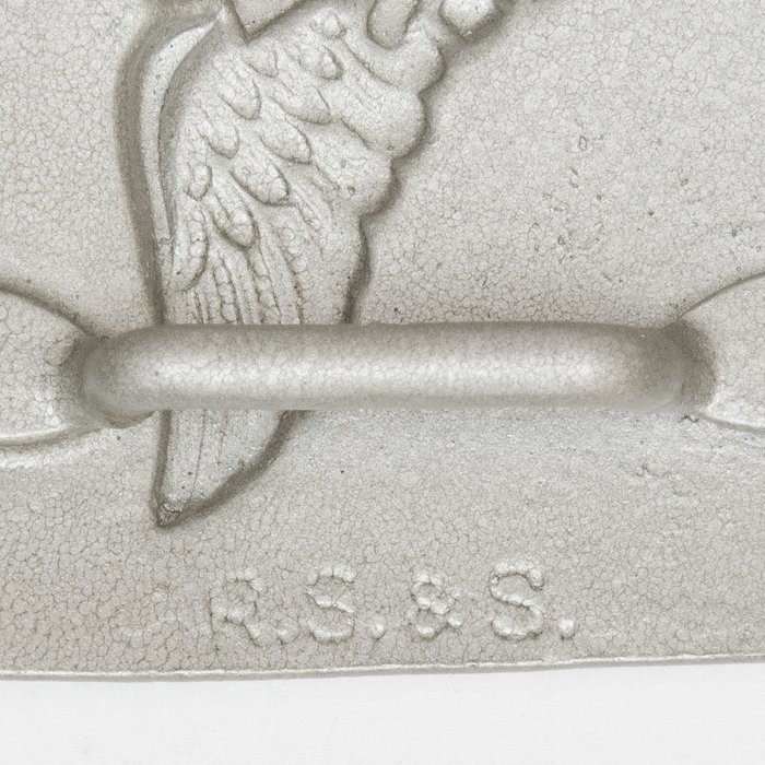 SWA2 Unissued second type Luftschutz EM belt buckle — image 6