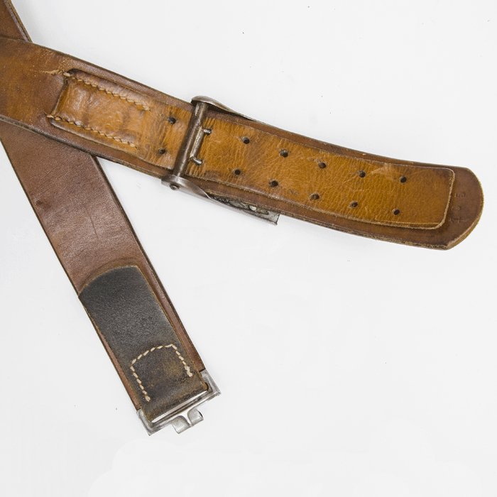 FCA3 Waffen-SS EM steel belt buckle and belt — image 12