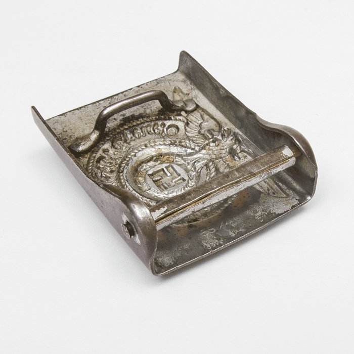 FCA3 Waffen-SS EM steel belt buckle and belt — image 9