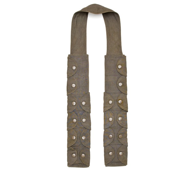 MAM1 Used blue Luftwaffe Fallschirmjäger K98 bandolier — image 2