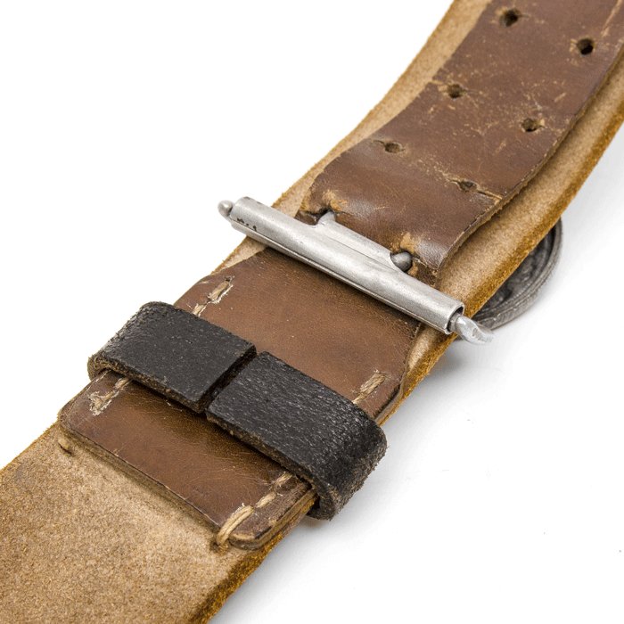 SJA62 SS officer's leather belt and zinc buckle — image 12