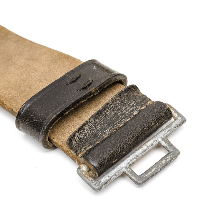 SJA62 SS officer's leather belt and zinc buckle — image 13