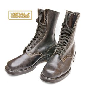 AHJ29 Splendid pair of second type Fallschirmjäger jump boots