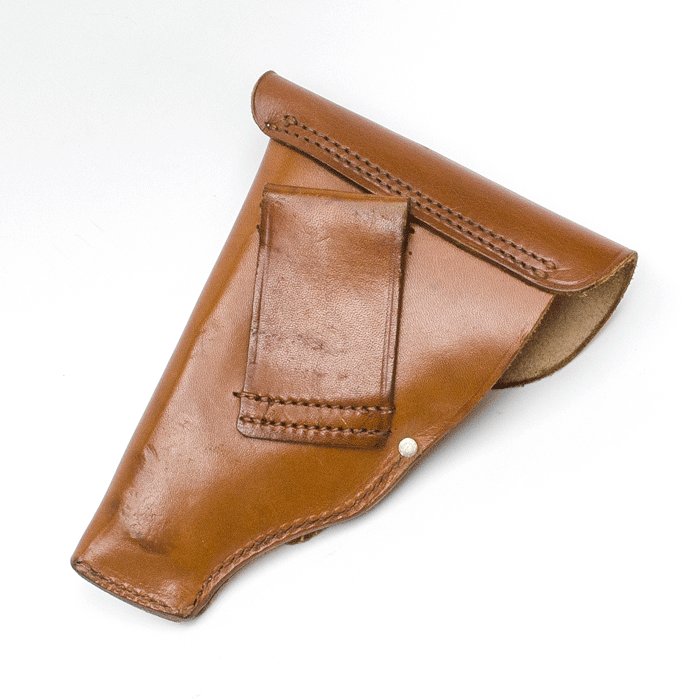 BAB7 Excellent brown leather holster for a small framed automatic pistol — image 7