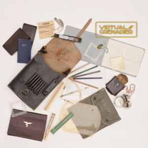 MAA45 Map case with full contents marked to a Luftwaffe …