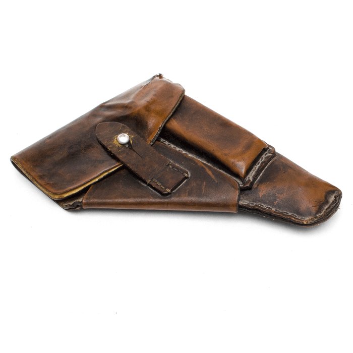 UBA6 Soft shell holster made of pressed paper for a small frame automatic pistol — image 3