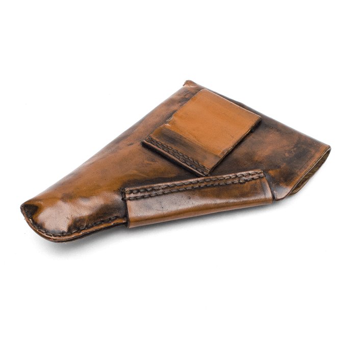 UBA6 Soft shell holster made of pressed paper for a small frame automatic pistol — image 6