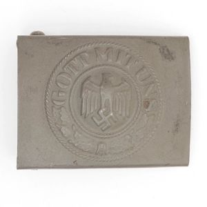 OTA3 Excellent painted Heer EM belt buckle