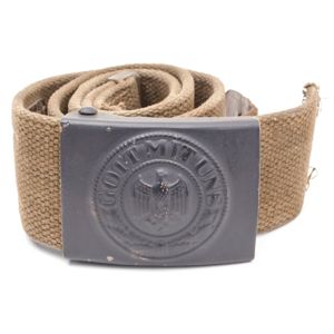 AMD1 Heer EM tropical belt and buckle