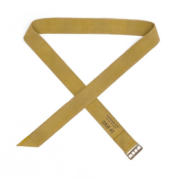 AHJ12 Karl Heisler made Luftwaffe equipment strap — image 2