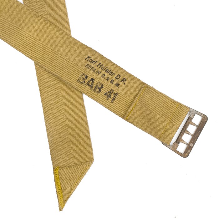 AHJ12 Karl Heisler made Luftwaffe equipment strap — image 3