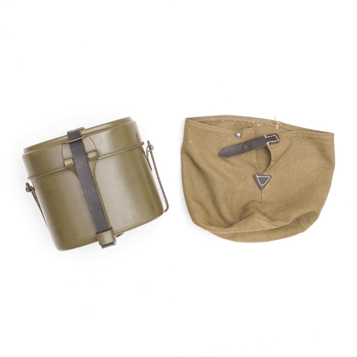 MAA53 1943 dated mess lit with cloth cover and equipment strap — image 2