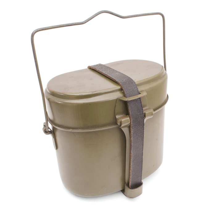 MAA53 1943 dated mess lit with cloth cover and equipment strap — image 8