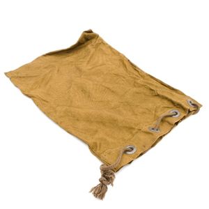 SJA48 Olive colored cotton personal kit bag with drawstring