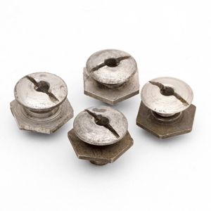 AHJ111 Set of slotted bolts and notes for later Luftwaffe …