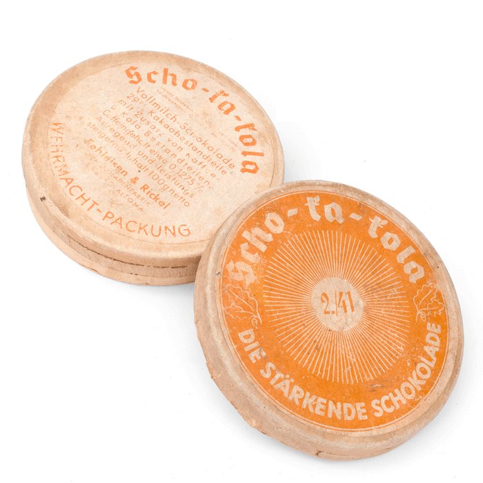AMA5 Scarce cardboard version of the Scho-ka-kola chocolate ration container for soldiers — image 3