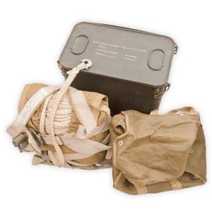 MCA34 Complete Fallschirmjäger parachute with carrying bag and waterproof storage …