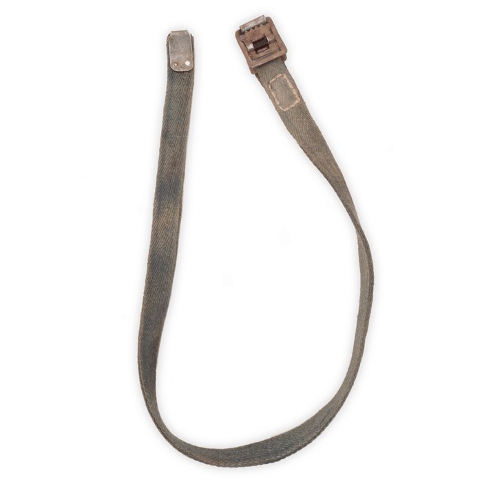 MCA28 Luftwaffe blue webbed equipment strap with metal fittings — image 6