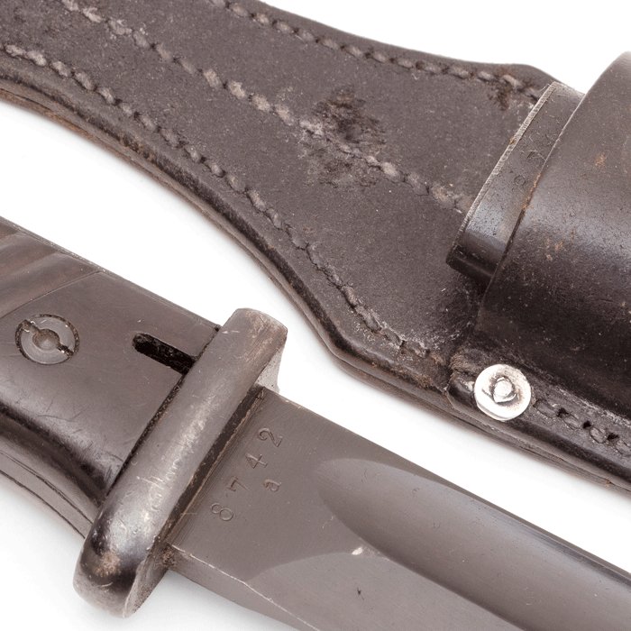 SJA18 Early matching 98k bayonet Jos. Corts. Sn. with frog — image 6