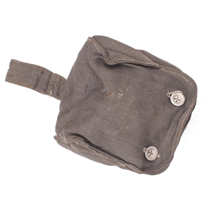 1A2P Luftwaffe spare gas mask filter and carrying pouch — image 7