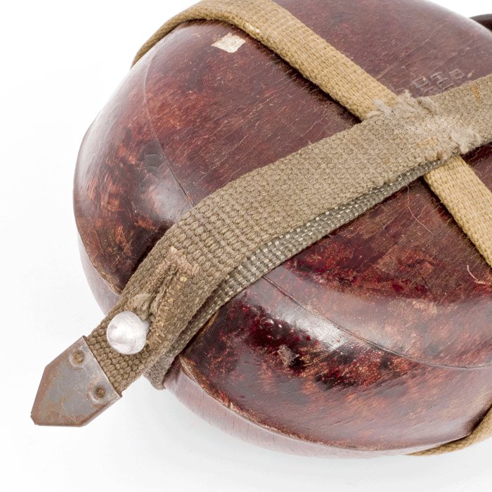 1A2O Plastic impregnated wood water bottle with bakelite drinking cup — image 10