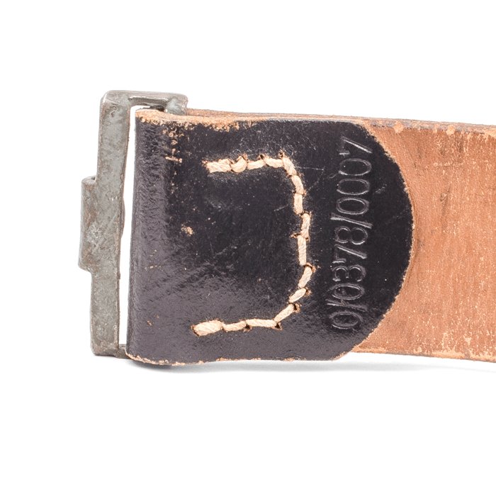 PEA23 Late issue EM/NCO leather belt — image 6