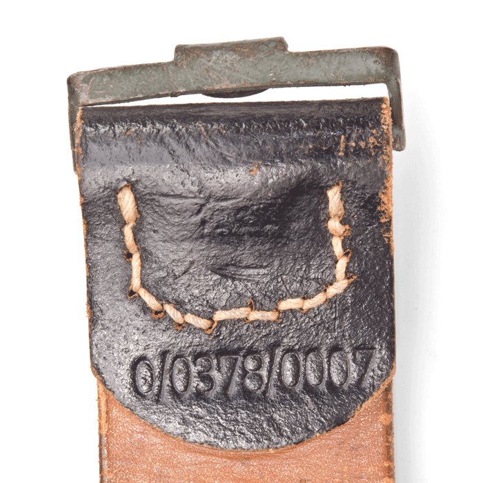 PEA23 Late issue EM/NCO leather belt — image 7