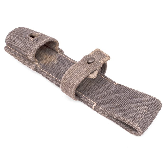 PEA22 Blue Luftwaffe canvas 98k bayonet frog — image 2